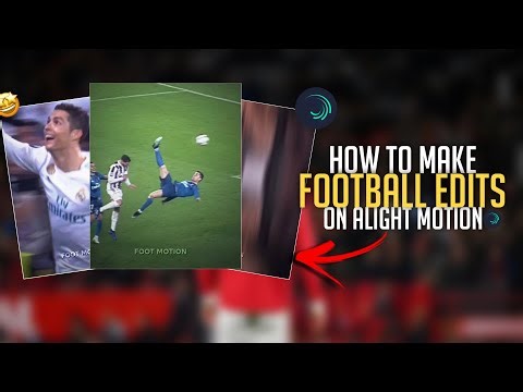 Football edit tutorial on alight motion with presets | Slicx7 like y shake