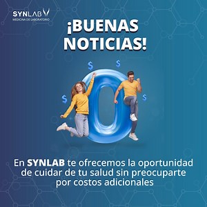 180 reactions · 28 shares | ¿Ya sabías? Con nuestro beneficio de Copago Cero accede a tus exámenes de laboratorio sin costo adicional. En SYNLAB estamos comprometidos a brindarte la atención médica que necesitas sin que el precio sea una barrera. ¡Tu salud no tiene precio, cuídala con Synlab! ¿Quieres saber más? ¡Escríbenos a nuestro WhatsApp +57 310 3033388 o ingresa a www.synlab.co para que conozcas más sobre nosotros. | SYNLAB Colombia | Facebook