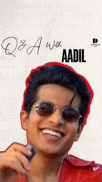 No filters. Just Aadil being Aadil.