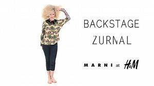 Backstage Żurnal - sesja Marni at H&M