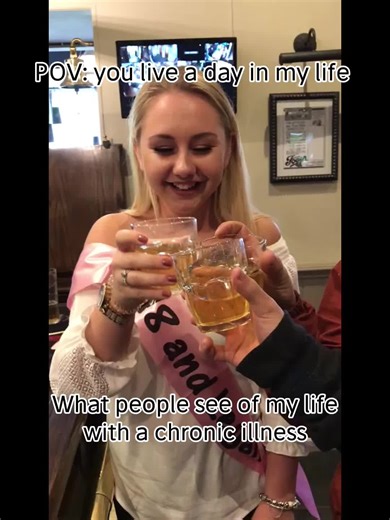 The harsh reality of a Chronic Ilness. You only see what we want you to see #endo #chronicillnessawareness #pcos #fyp #meme