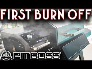 NEW PELLET SMOKER - DO THIS FIRST! HOW TO PRIME AND PERFORM FIRST BURN OFF | PIT BOSS PELLET SMOKER