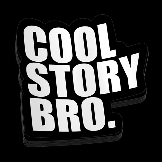 Cool Story Bro Sticker, Funny Sarcastic Meme Vinyl Decal, Internet Humor Sticker, Waterproof Laptop Tumbler Sticker, Gag Gift - Etsy