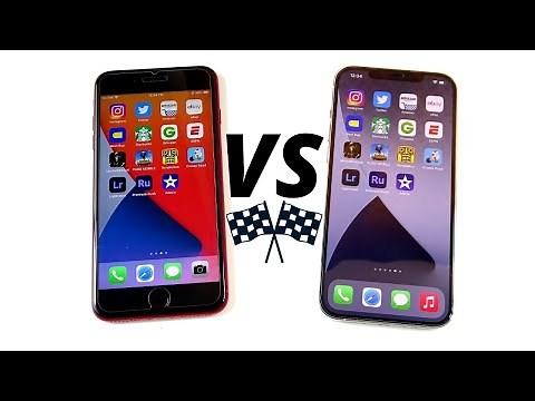 iPhone 8 Plus vs iPhone 12 Pro Max Speed Test!