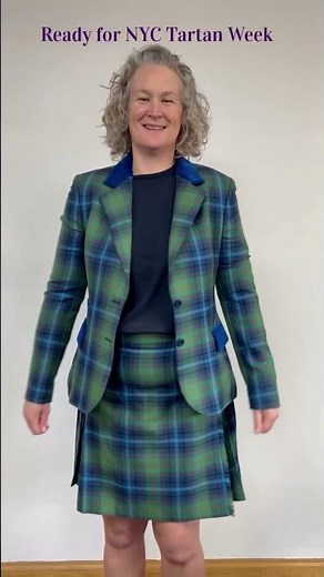 NYC Tartan Day Parade | Outfit Inspiration #nyctartanparade #nyctartan #tartan