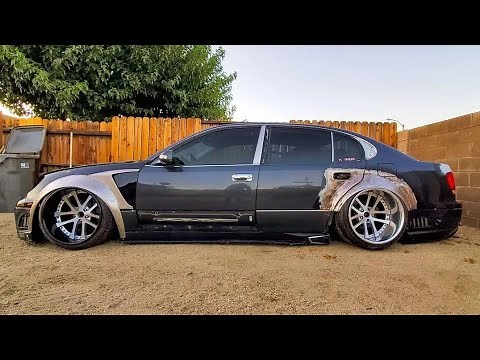 More Progress On The Widebody Lexus GS300