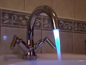 How awesome is this? Buy here: http://bit.ly/27Un1r6 3 models of faucet LED sensors available. 1. The temperature sensor will change colors according to the temperature of water. Water glows Red when water is Hot. Water glows Green when water is Warm. Water glows Blue when water is Cold. 2. 7 color are mixed displayed automatically when water flow. 3. Single Color: Green, Red & Blue. | Awesome Stuff