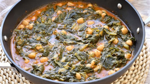 One Pan, 20 Minutes: The Rich & Healthy Chard & Chickpea Dish You’ll Crave Every Night!