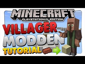 Villager/Dorfbewohner für BedWars modden! - Minecraft PS3 [Tutorial]