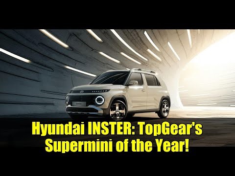 Hyundai INSTER: TopGear's Supermini of the Year! | Best Small Electric Car?