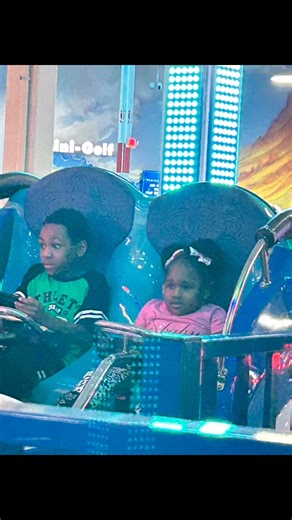 Made my son ride kiddie drop 😂😂with his niece she a rebel no fear she ride anything… 🥰🤷‍♀️🥹Happy Birthday Maison | MoeNee Todd