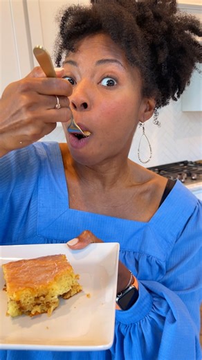 Honey Bun Cake - recipe below⤵ | Grandbaby Cakes by Jocelyn Delk Adams