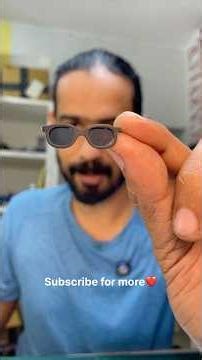Miniature sunglasses 😍 #miniatureart #miniature #diy #scalemodel