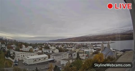 【LIVE】 Webcam en direct Akureyri | SkylineWebcams