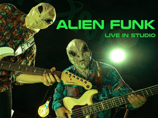 【Fusion|Funk】意大利双人器乐团AFØNK - Alien Funk (Live at Yamaha Studios)