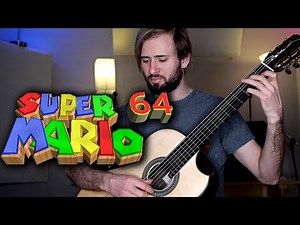 Super Mario 64 - File Select Music on Classical Guitar