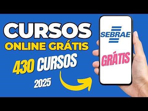 ✅ [SEBRAE] Cursos GRATUITOS ONLINE do SEBRAE com CERTIFICADO GRÁTIS (Atualizado 2025)