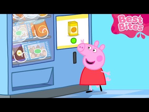 Peppa Pig Gets Yummy Snacks from a Vending Machine! 🍫🥤 Tales Full Episodes | Cartoon | 1 Hour