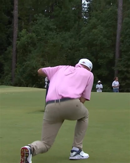 "God answered a prayer" Tommy Gainey dropped to his knees after sinking an eagle putt on no. 14 at Constellation FURYK & FRIENDS | PGA TOUR Champions