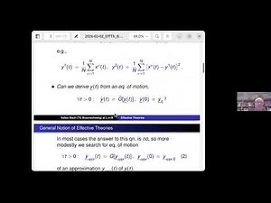 Volker Bach - Description of Many-Particle Systems by Effective Theories