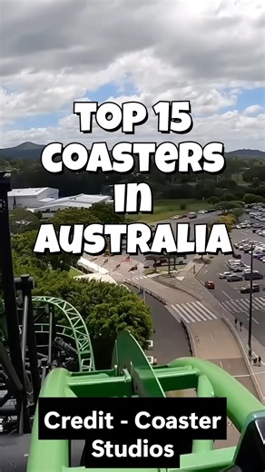 Top 15 Coasters In Australia - 4 #themepark #rollercoaster