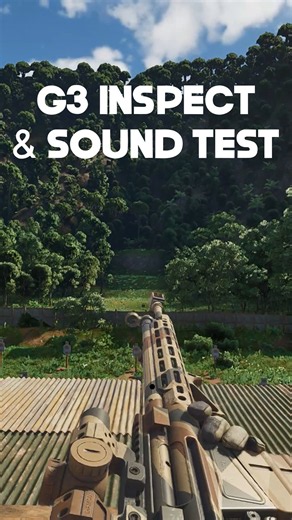 G3 Weapon Inspect & Sound Test | Gray Zone Warfare