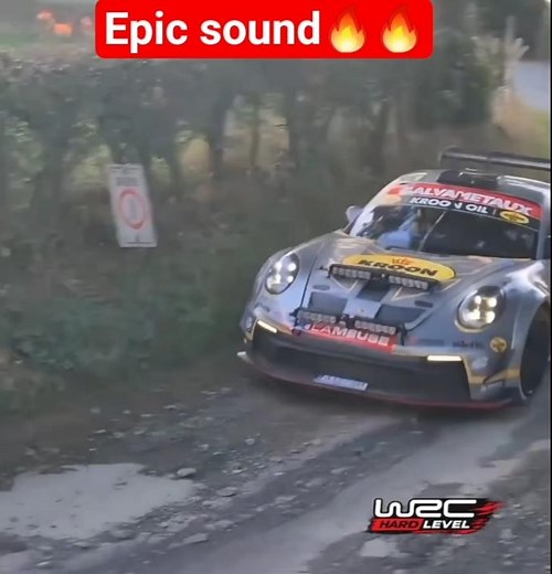 Porsche INSANE Sound on Tarmac! 😱🔥 WRC Vibes – You Won’t Believe This! #rally #automobile #porsche
