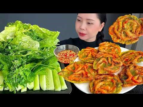 ASMR MUKBANG CRISPY FRIED SHRIMP | COOKING & EATING SOUNDS