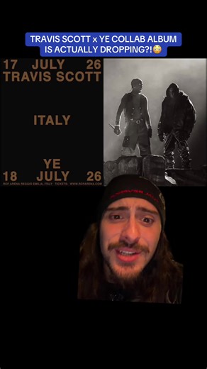 YE x TRAVIS SCOTT COLLAB ALBUM OTW?! Let’s hope🥹🤞🏼 #kanyewest #ye #travisscott #laflame #bensuarezfr