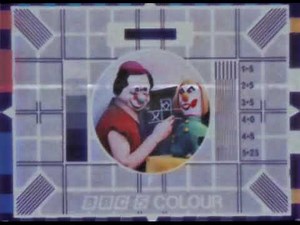 BBC 5 Test Card F 1972