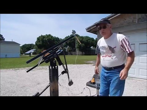 Dual Axis Solar Tracker,With AxtrackA SDA Controller, A Demo.