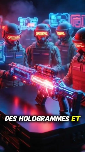 les arme dans le futur