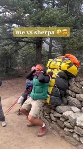 🙏 Porter VS Trekker💥 Respect🙏🙏 to all the porters who are carrying heavy loads in the Himalayan trails♥️♥️ ‼️Porter is a person who carries goods for others, typically in a commercial setting. The term “porter” is often used in the context of the hospitality industry, where it refers to an employee who assists guests with their luggage and other belongings‼️ 📷@masonmcdonald5 DM @alpineecotrek for more information and please visit us or send us message on WhatsApp 📍📍 . . . . . . . . . . #p