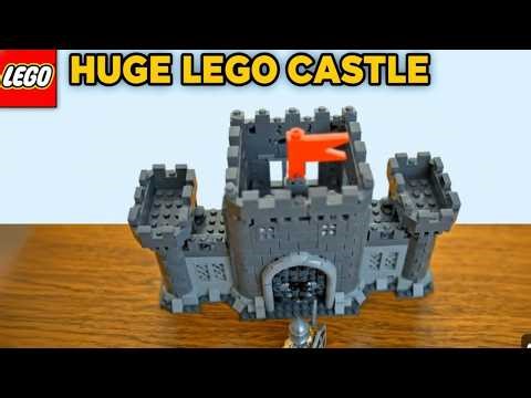 LEGO Castle Build in 90 Seconds! 🏰 Stop Motion for Kids