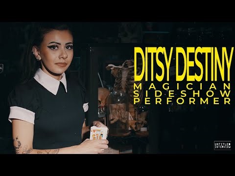 Interview with Ditsy Destiny drops next week on Untitled Interview YouTube page.