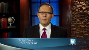 THE DEADLINE - Part 1 For every unrepentant sinner, there is a deadline. It can even come before death. In this broadcast of Let the Bible Speak we look at a haunting Proverb and discover how dangerous it is to delay obedience to Christ. | Let The Bible Speak TV