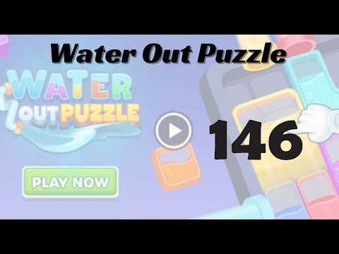 🎮 Water Out Puzzle Level 146 Walkthrough | Fun Brain Challenge 💧 | Go Answer
