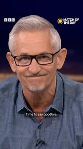 Here’s how Gary Lineker said goodbye to Match of the Day after 25 years. BBC Sport #MOTD #MatchOfTheDay #GaryLineker #Football | BBC One
