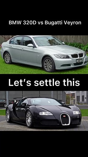 BMW vs Bugatti Speed Comparison