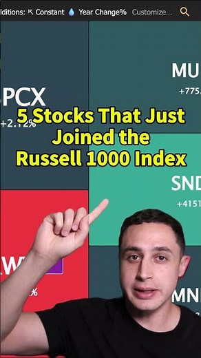 5 Stocks That Just Joined the Russell 1000 Index