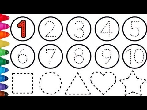 12345 | 123 song | 1234 Number Names | 1 to 15 | 12345 learning for kids| preschool learning video