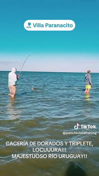 Cacería en Vivo de Dorados en el Río Uruguay