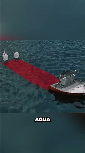 The ship that sinks underwater 🤯