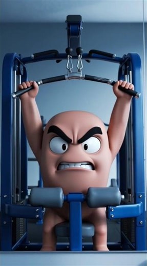 Talking Gym Machines! 🤯 Pixar Style Workout Char