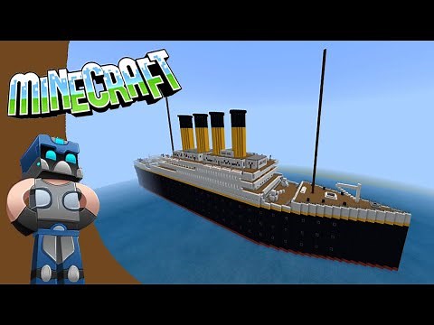 Minecraft: Como hacer Titanic Tutorial