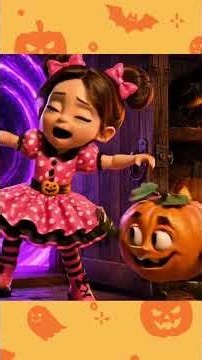 Do the Pumpkin Wobble! 🎃💃 | Halloween Dance for Kids #shorts