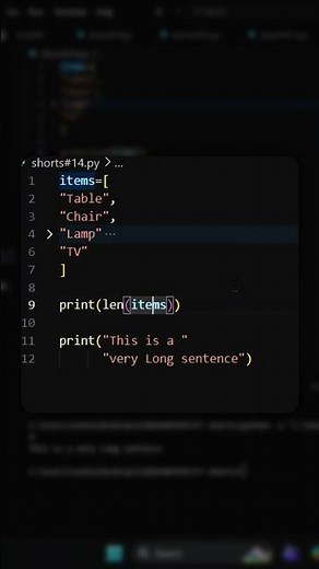 Python's Most Confusing Feature? 🤯🐍 | Hidden String Concatenation Explained