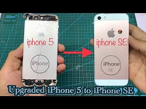Restoration And Convert iPhone 5 to iPhone SE | How To Turn Your iPhone5 Into an iPhone SE