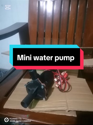 Mini Water Pump Guide for 12V to 24V Projects
