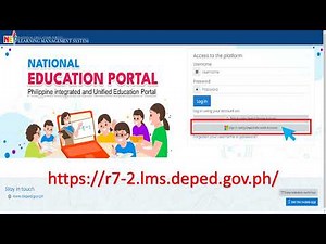 How to LOG IN to your DepED LMS Account Using Microsoft Accounts I National Learning Camp Assessment